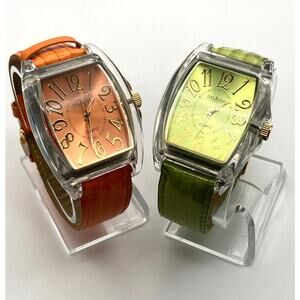 Joan Rivers Classic Womens Watches (2) 40mm - Fresh Batteries - Adjustable